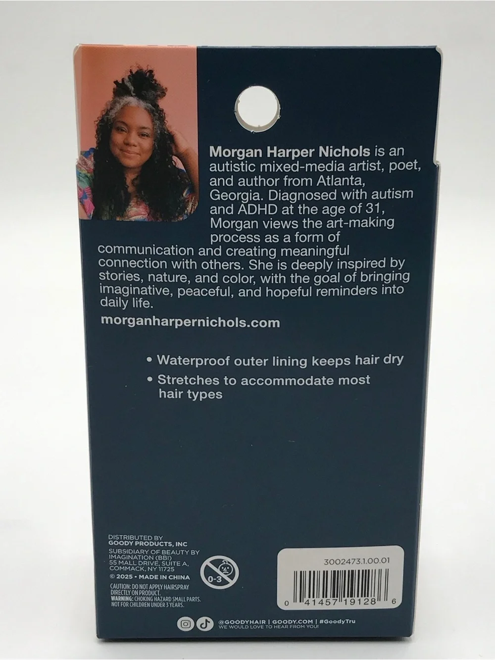 BN MHN Set Of 4 Goody Ouchless Shower Caps